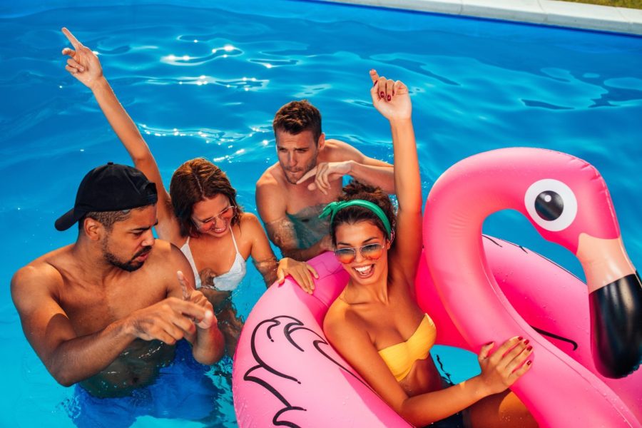 Pool Party in Paris